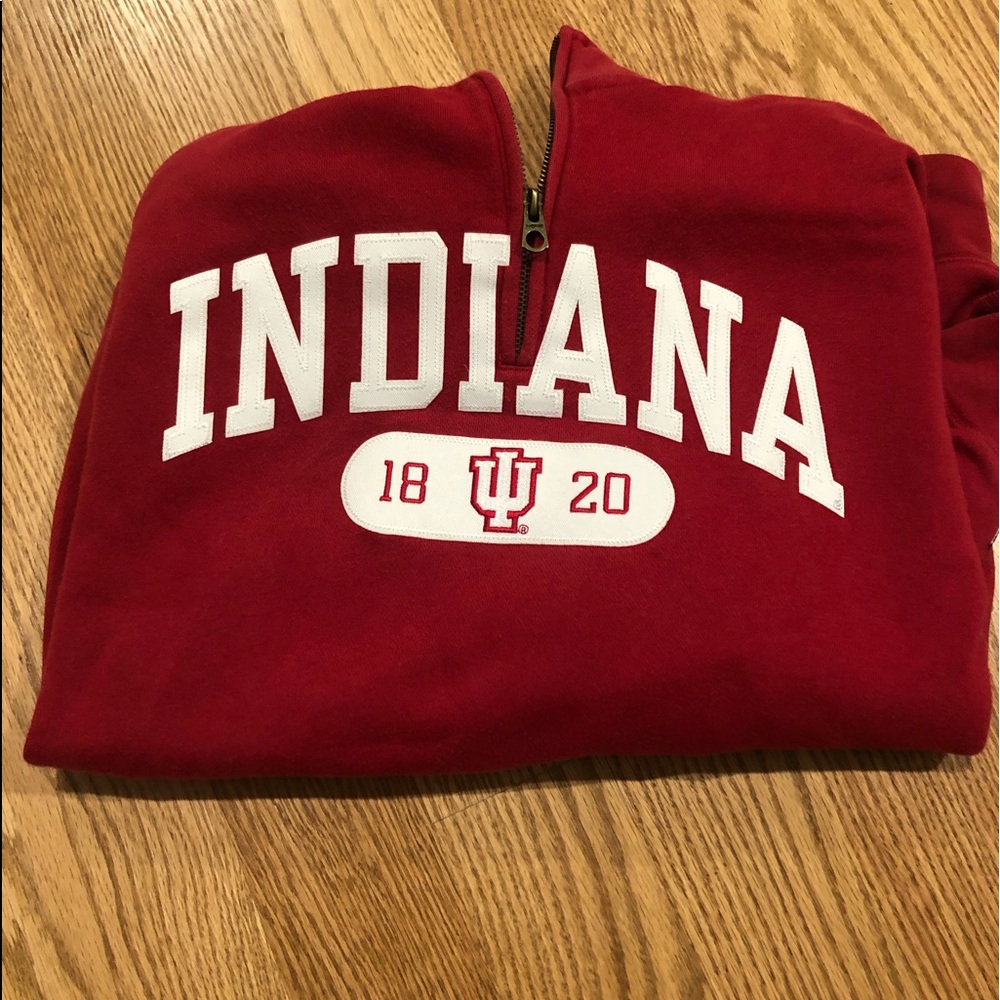 Red Indiana Quaterzip